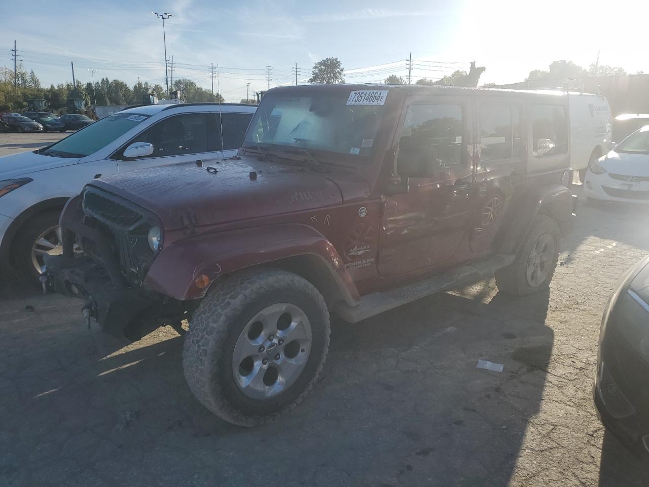 VIN 1C4BJWEG2DL507582 2013 JEEP WRANGLER no.1