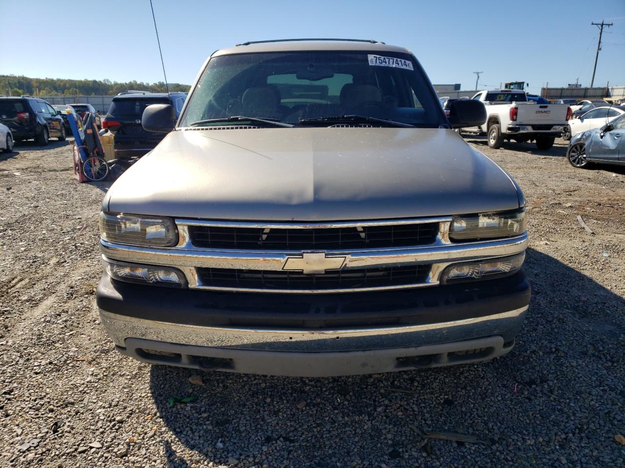 2001 Chevrolet Tahoe K1500 VIN: 1GNEK13T21R175589 Lot: 75477414