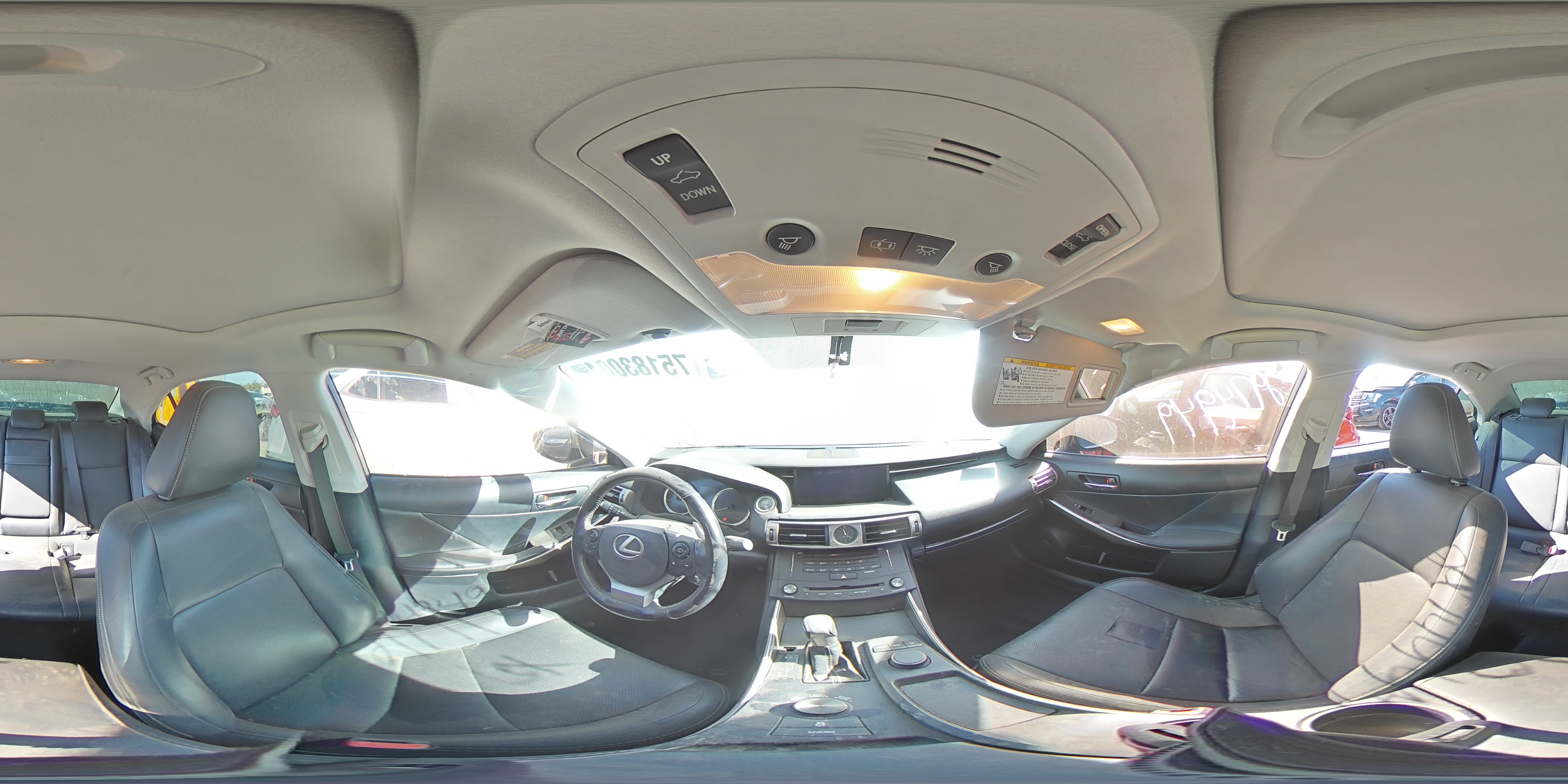 2016 Lexus Is 200T VIN: 100000000016502WI Lot: 75183004