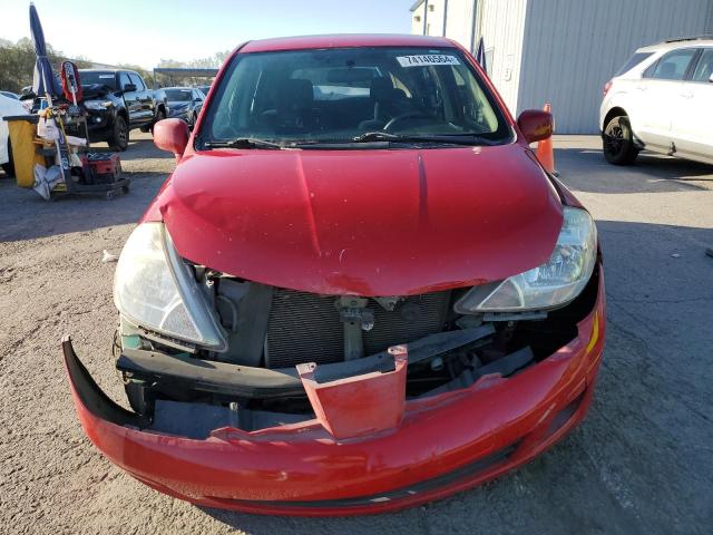  NISSAN VERSA 2012 Red