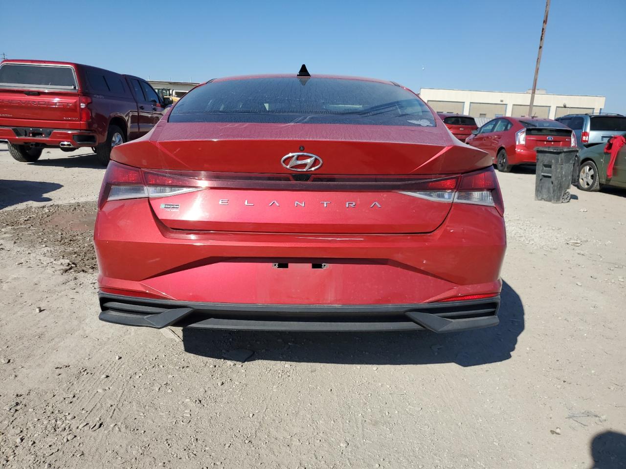 2021 Hyundai Elantra Sel VIN: 5NPLM4AG7MH010697 Lot: 76688304