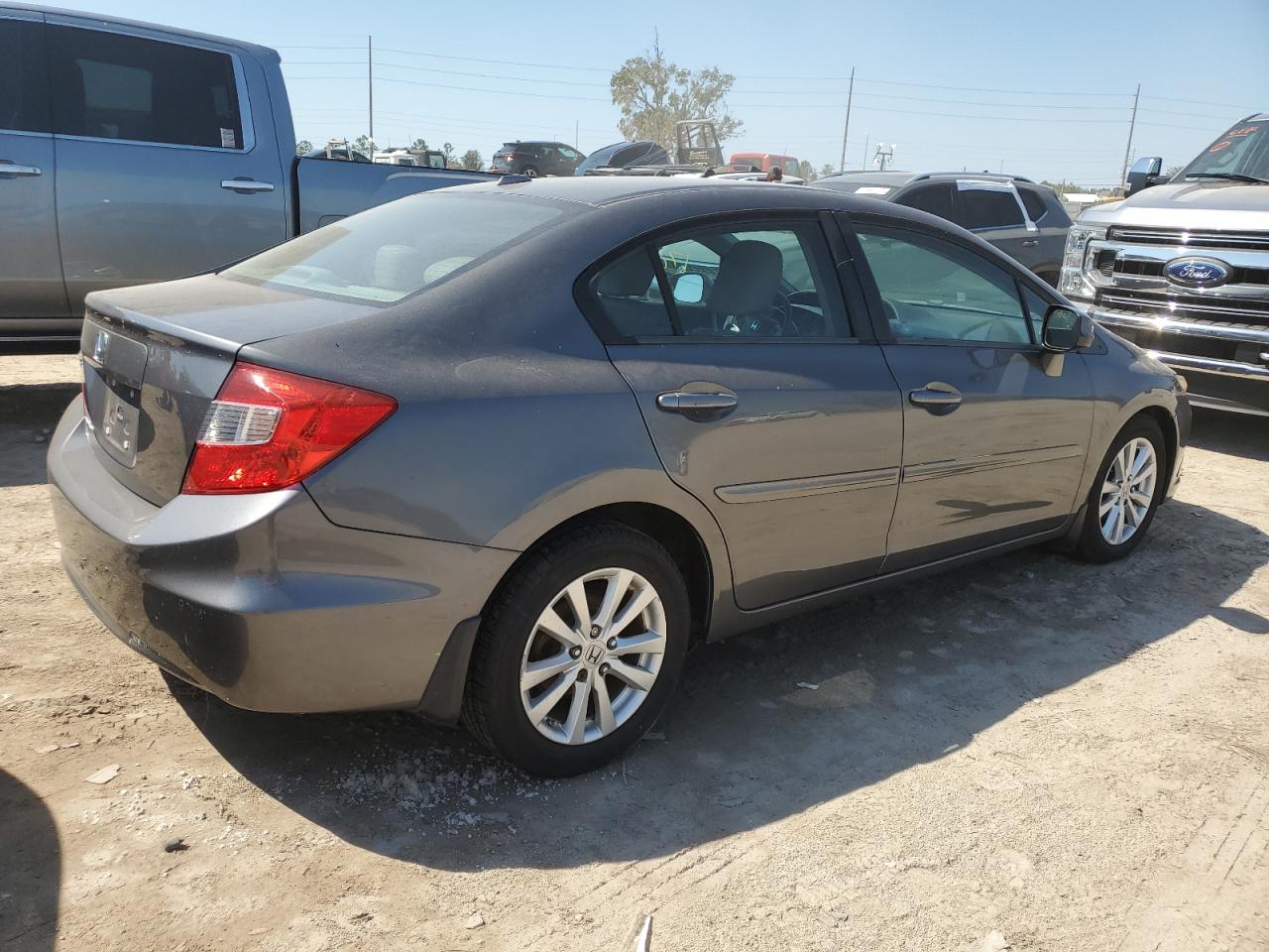 2012 Honda Civic Exl VIN: 19XFB2F97CE317145 Lot: 74770324