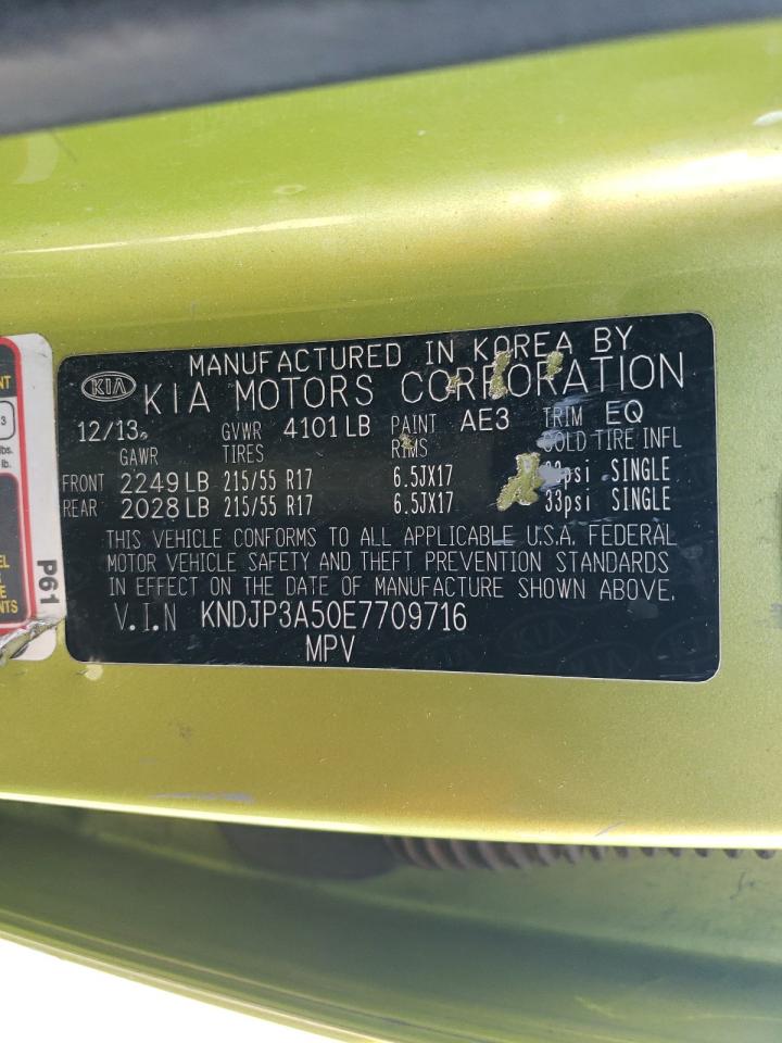 KNDJP3A50E7709716 2014 Kia Soul +