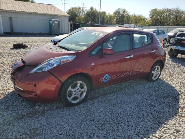  NISSAN LEAF 2012 Красный