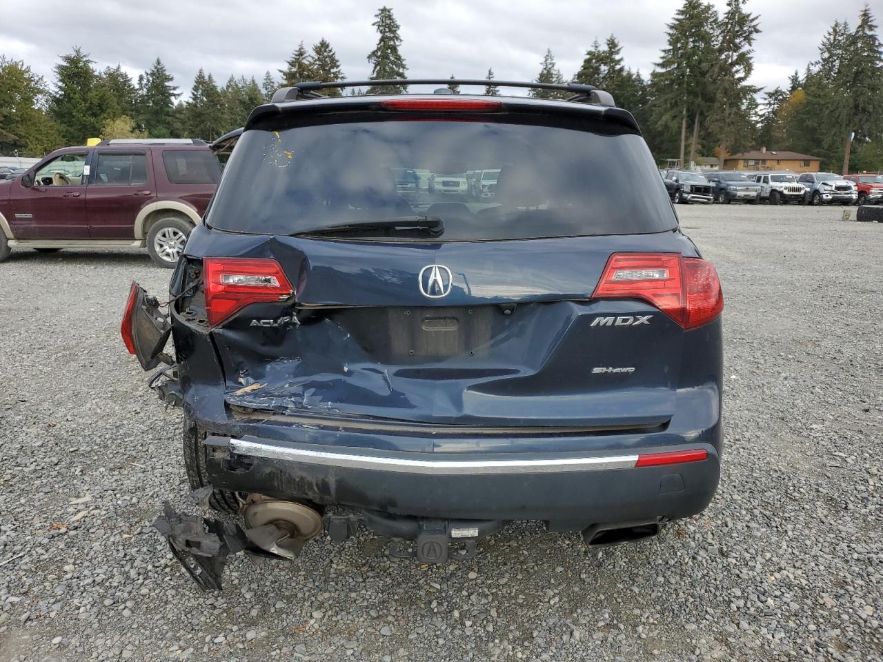 2011 Acura Mdx Technology VIN: 2HNYD2H69BH545327 Lot: 75308154