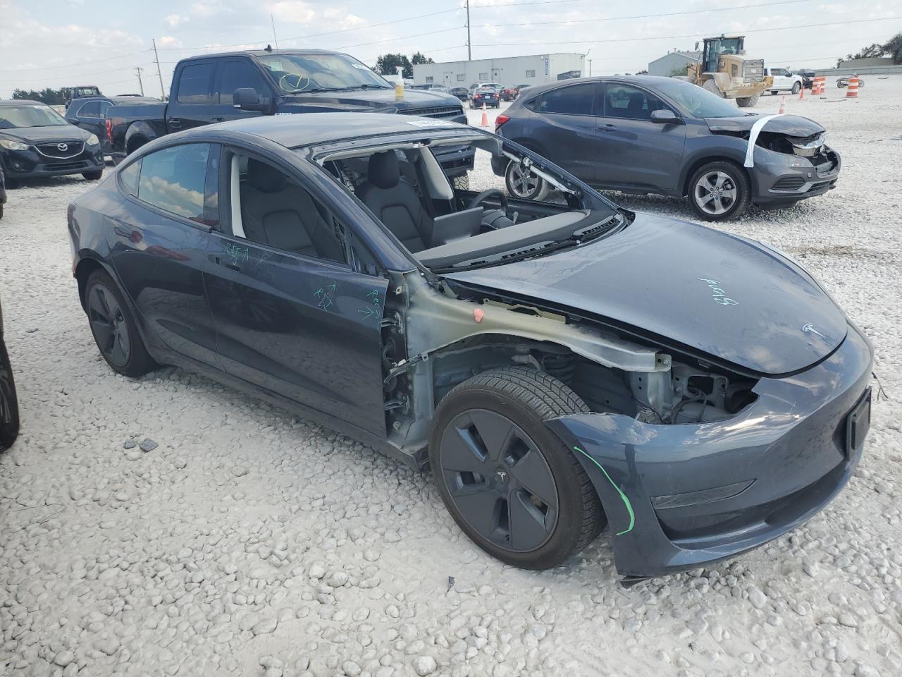 VIN 5YJ3E1EA7PF469071 2023 TESLA MODEL 3 no.4