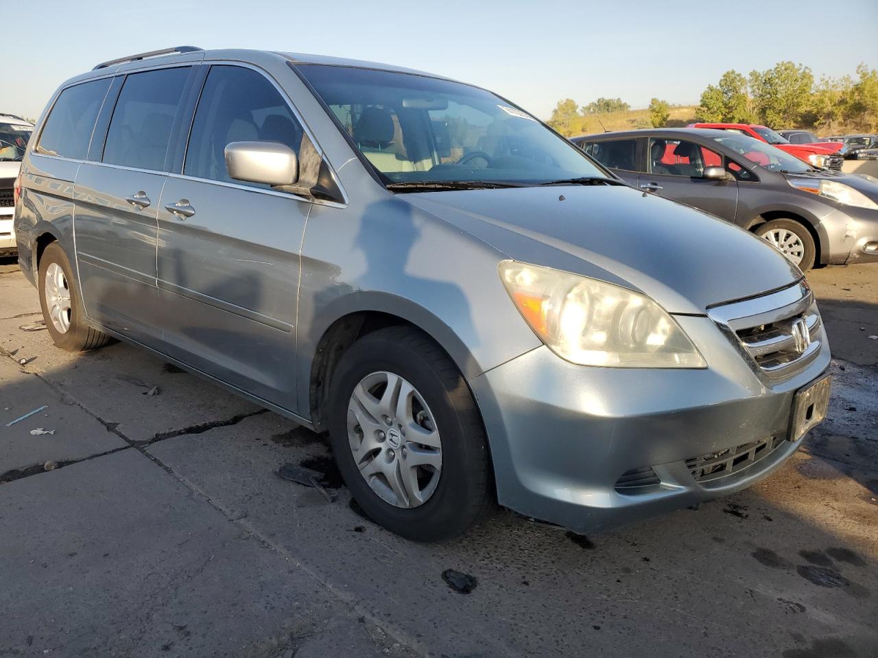 2007 Honda Odyssey Exl VIN: 5FNRL387X7B024433 Lot: 74102314