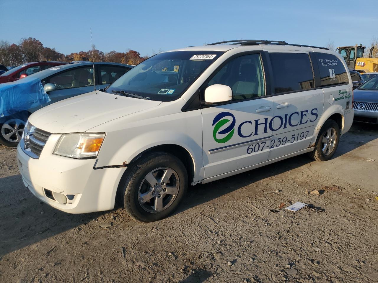 2009 Dodge Grand Caravan Sxt na sprzedaż w Duryea, PA - Side