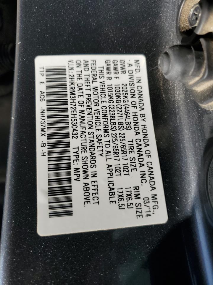 2HKRM3H72EH530432 2014 Honda Cr-V Exl