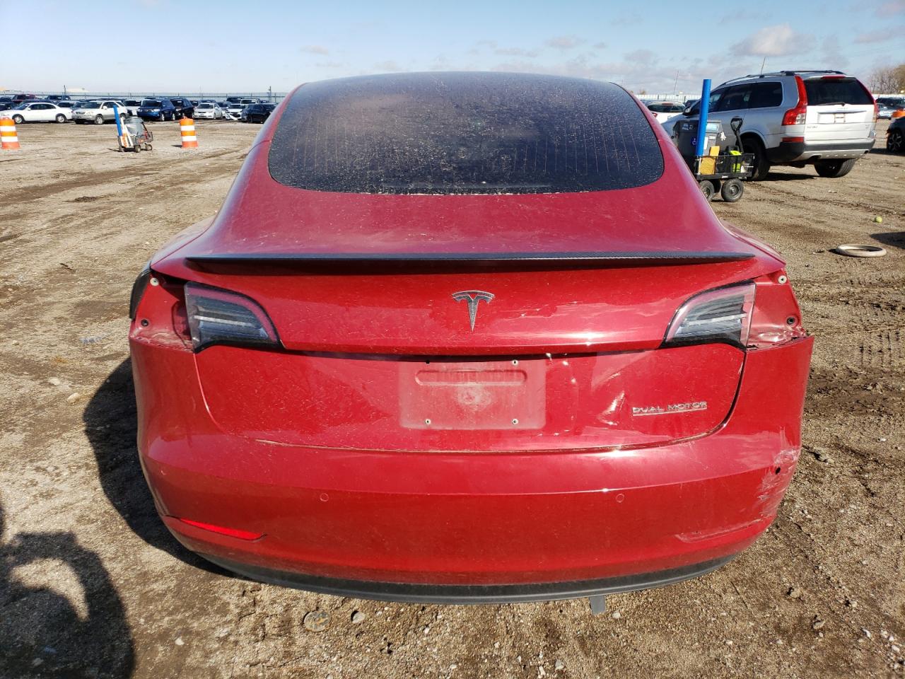 2018 Tesla Model 3 VIN: 5YJ3E1EB6JF055375 Lot: 78631354