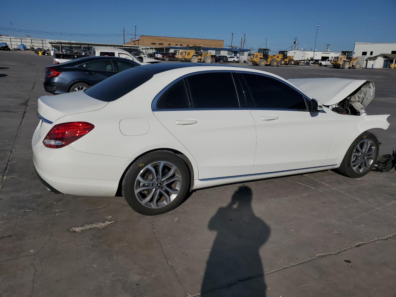 VIN WDDWF4JBXJR410405 2018 MERCEDES-BENZ C-CLASS no.3