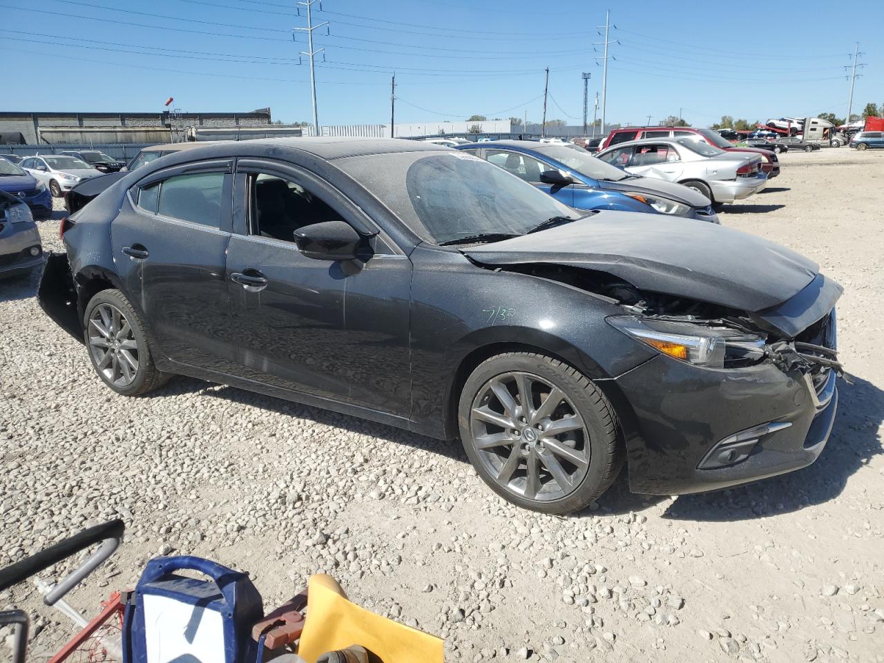 2018 Mazda 3 Grand Touring VIN: 3MZBN1W35JM181948 Lot: 74892404