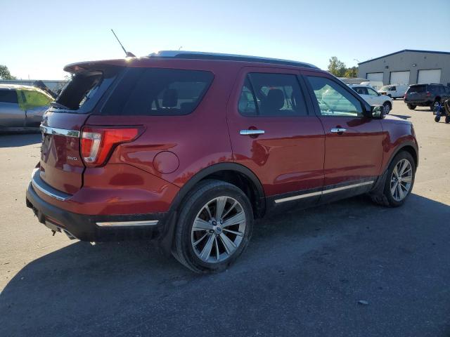  FORD EXPLORER 2018 Червоний