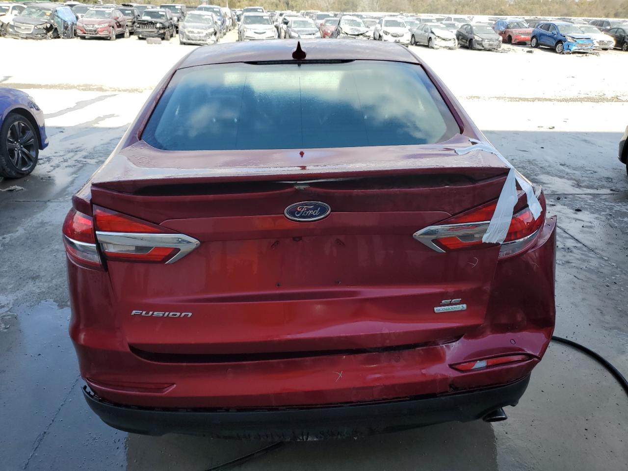 2019 Ford Fusion Se VIN: 3FA6P0HD8KR247904 Lot: 78665714