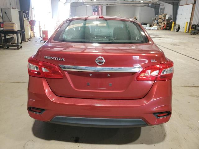 Sedans NISSAN SENTRA 2016 Czerwony