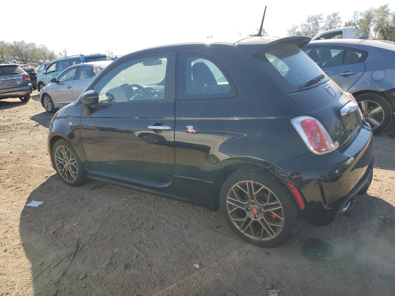 2015 Fiat 500 Abarth VIN: 3C3CFFFH4FT545727 Lot: 78375634