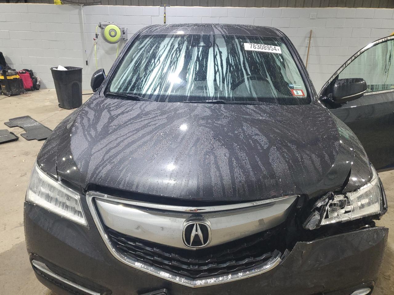 VIN 5FRYD4H45GB058461 2016 ACURA MDX no.12