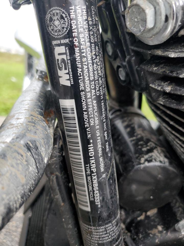 2022 Harley-Davidson Flhxs VIN: 1HD1KRP1XNB643337 Lot: 73773944