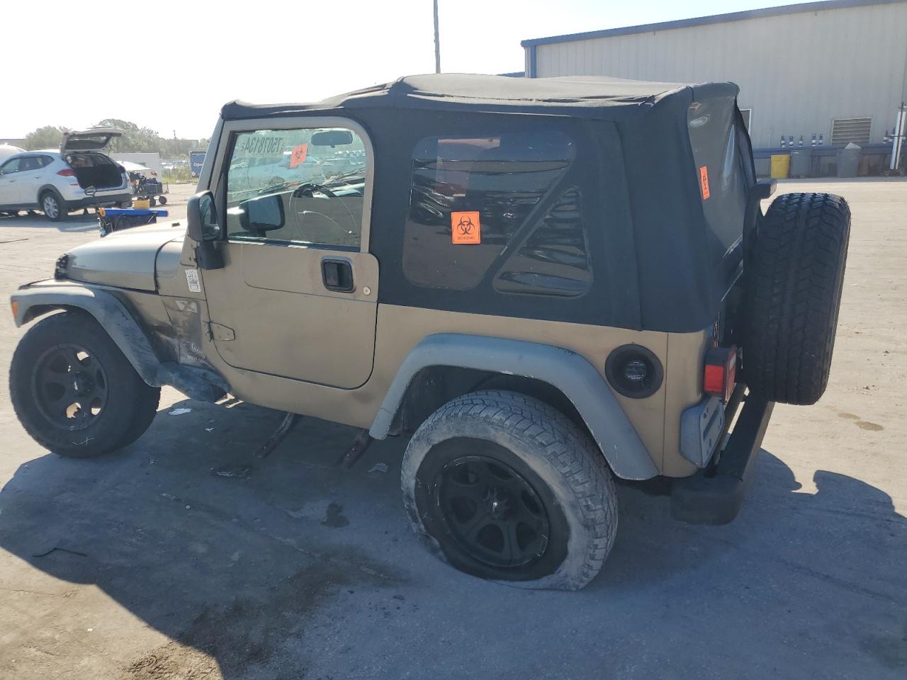 2003 Jeep Wrangler Commando VIN: 1J4FA39S13P315182 Lot: 75078134