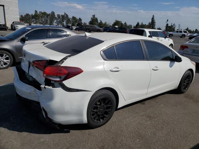  KIA FORTE 2017 White