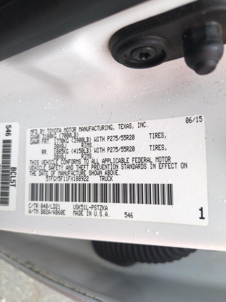 5TFGY5F11FX188922 2015 Toyota Tundra Crewmax 1794