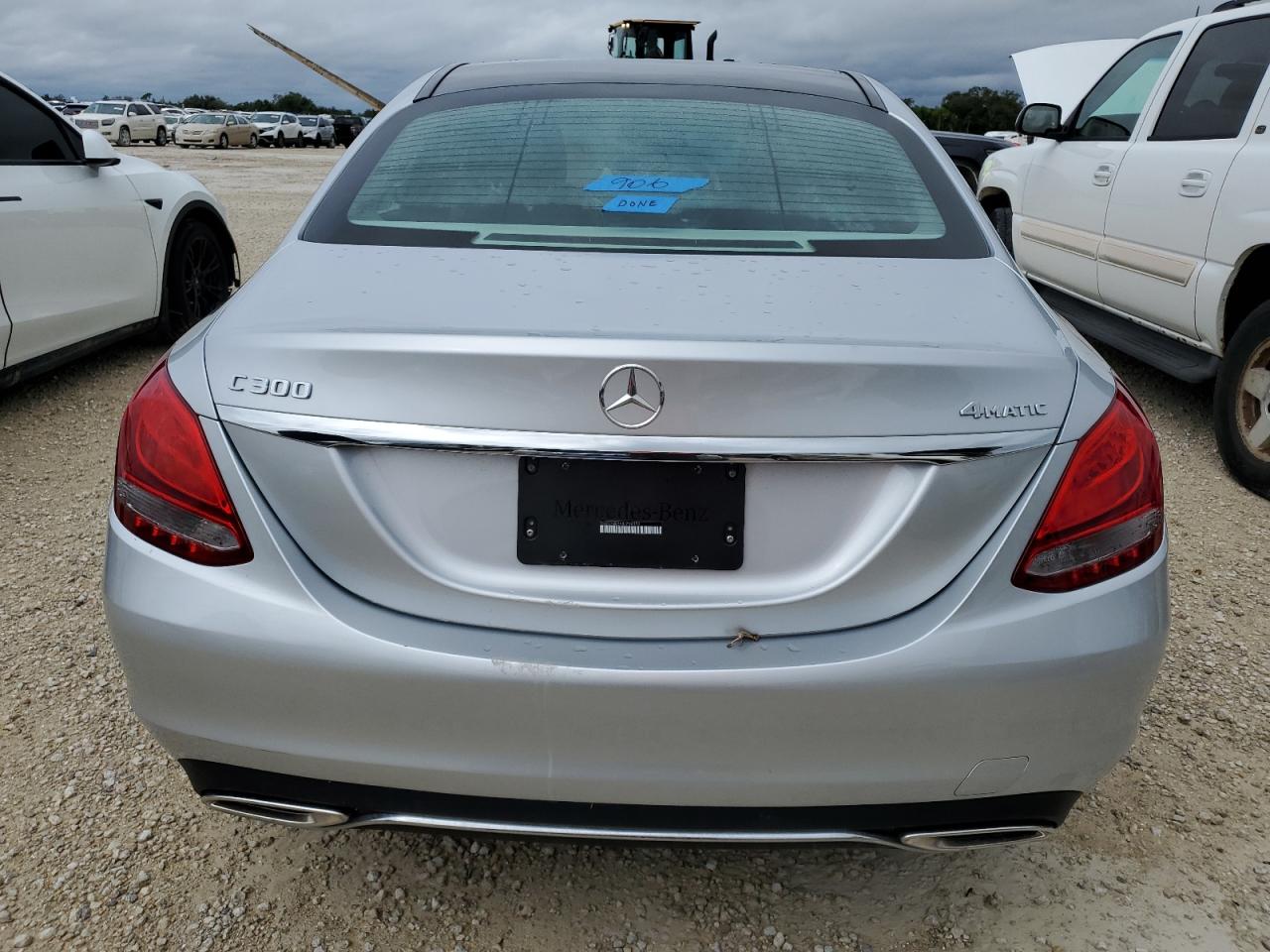 2018 Mercedes-Benz C 300 4Matic VIN: 55SWF4KB6JU269359 Lot: 74024474