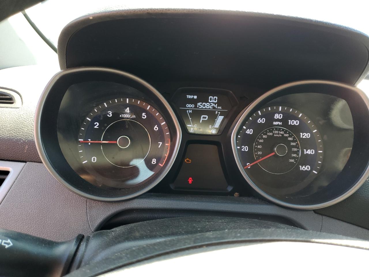 2013 Hyundai Elantra Gls VIN: 5NPDH4AEXDH348117 Lot: 74309984