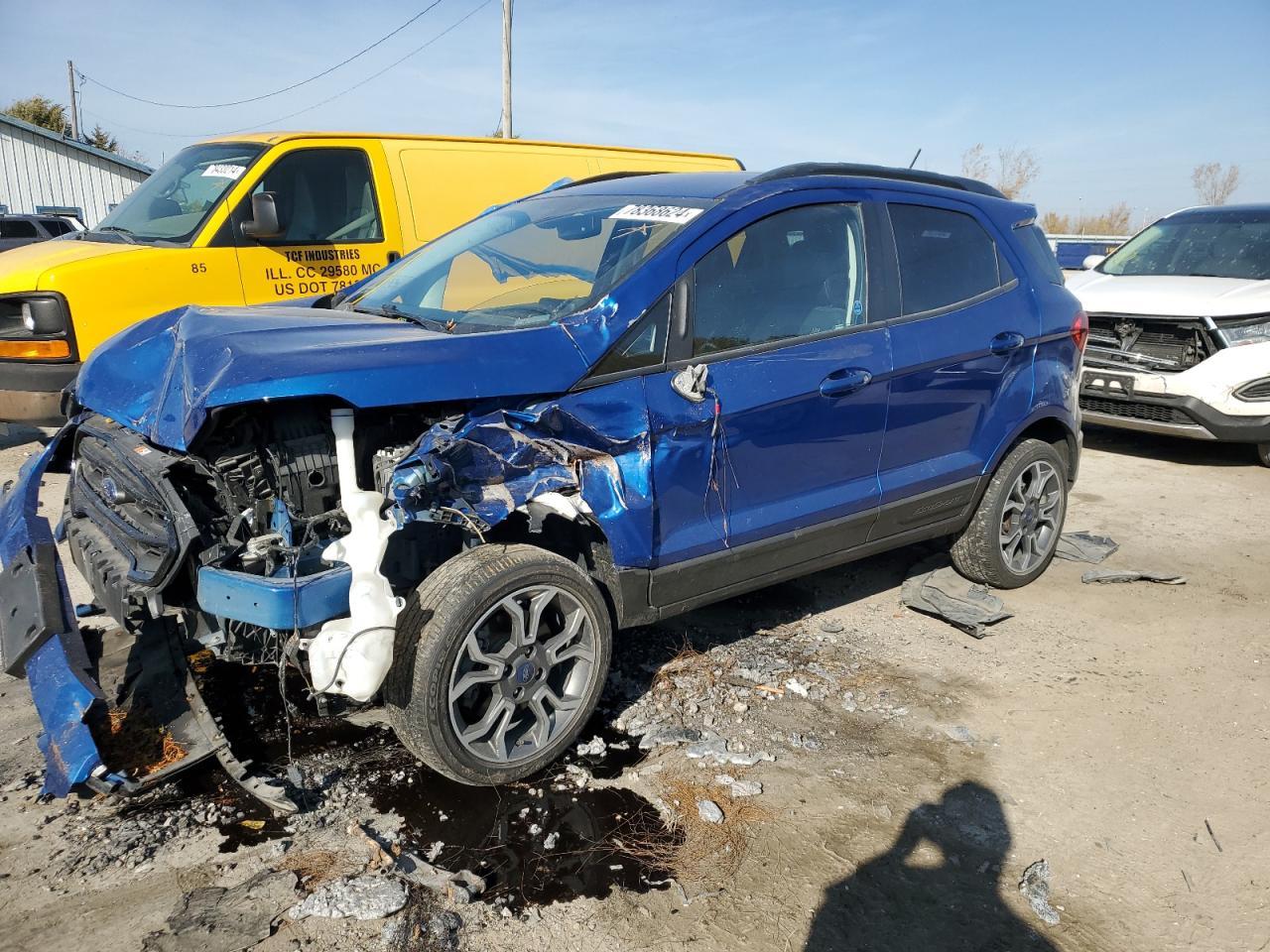 2020 Ford Ecosport Ses VIN: MAJ6S3JL3LC331923 Lot: 78368624