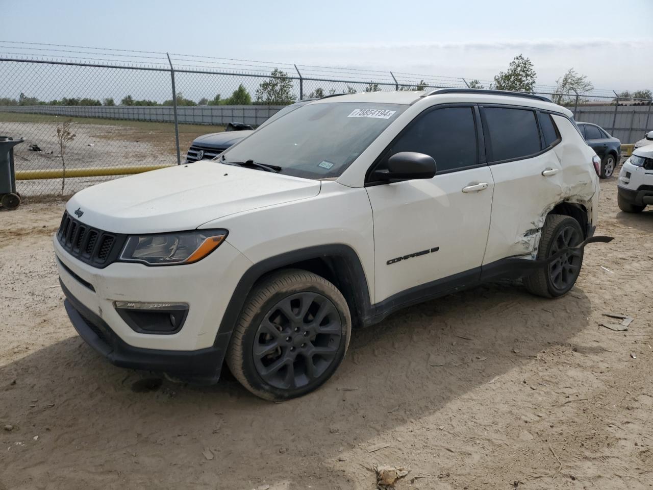 2021 Jeep Compass 80Th Edition VIN: 3C4NJCEB7MT550142 Lot: 75854194