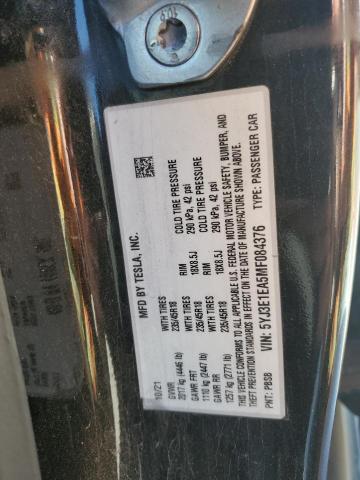 5YJ3E1EA5MF084376 Tesla Model 3  12