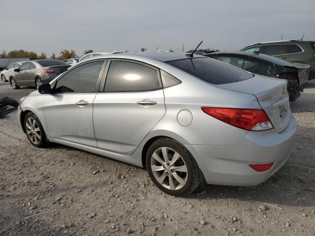  HYUNDAI ACCENT 2013 Серебристый