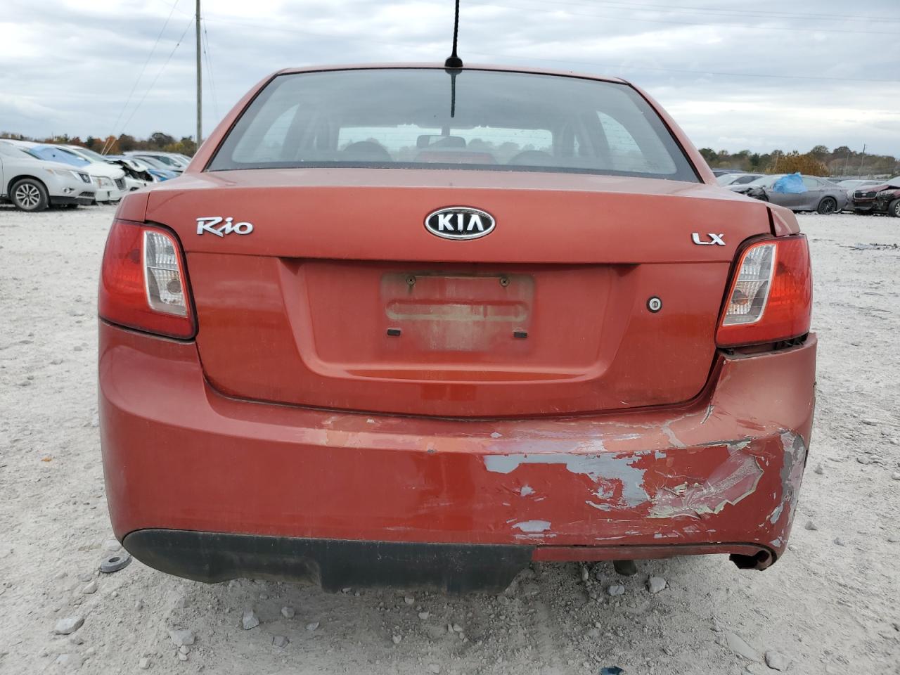 2010 Kia Rio Lx VIN: KNADH4A38A6632220 Lot: 77152534