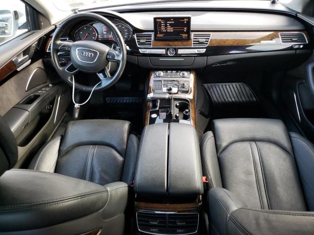 Седани AUDI A8 2014 Сріблястий