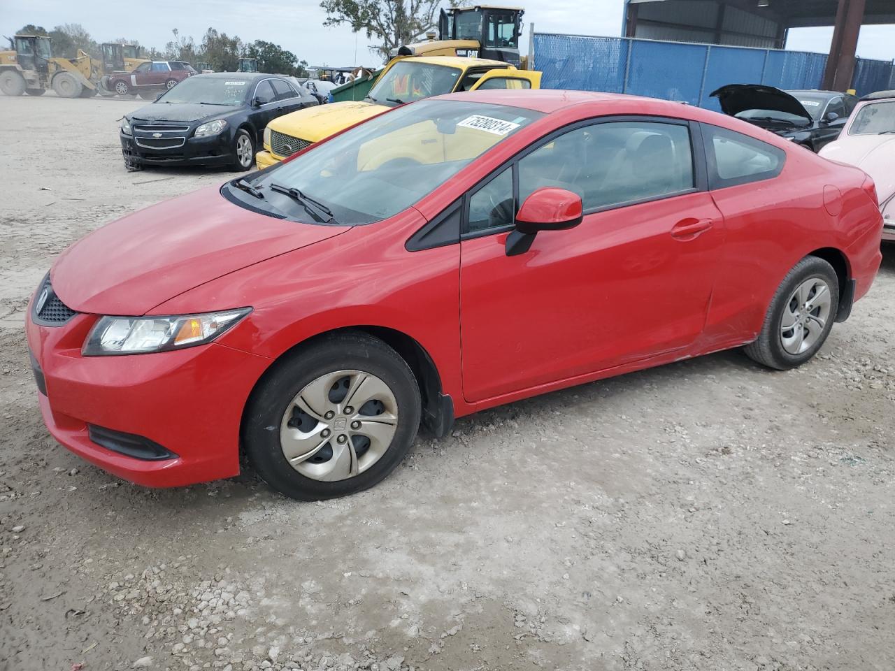 2013 Honda Civic Lx VIN: 2HGFG3B50DH532514 Lot: 75280314