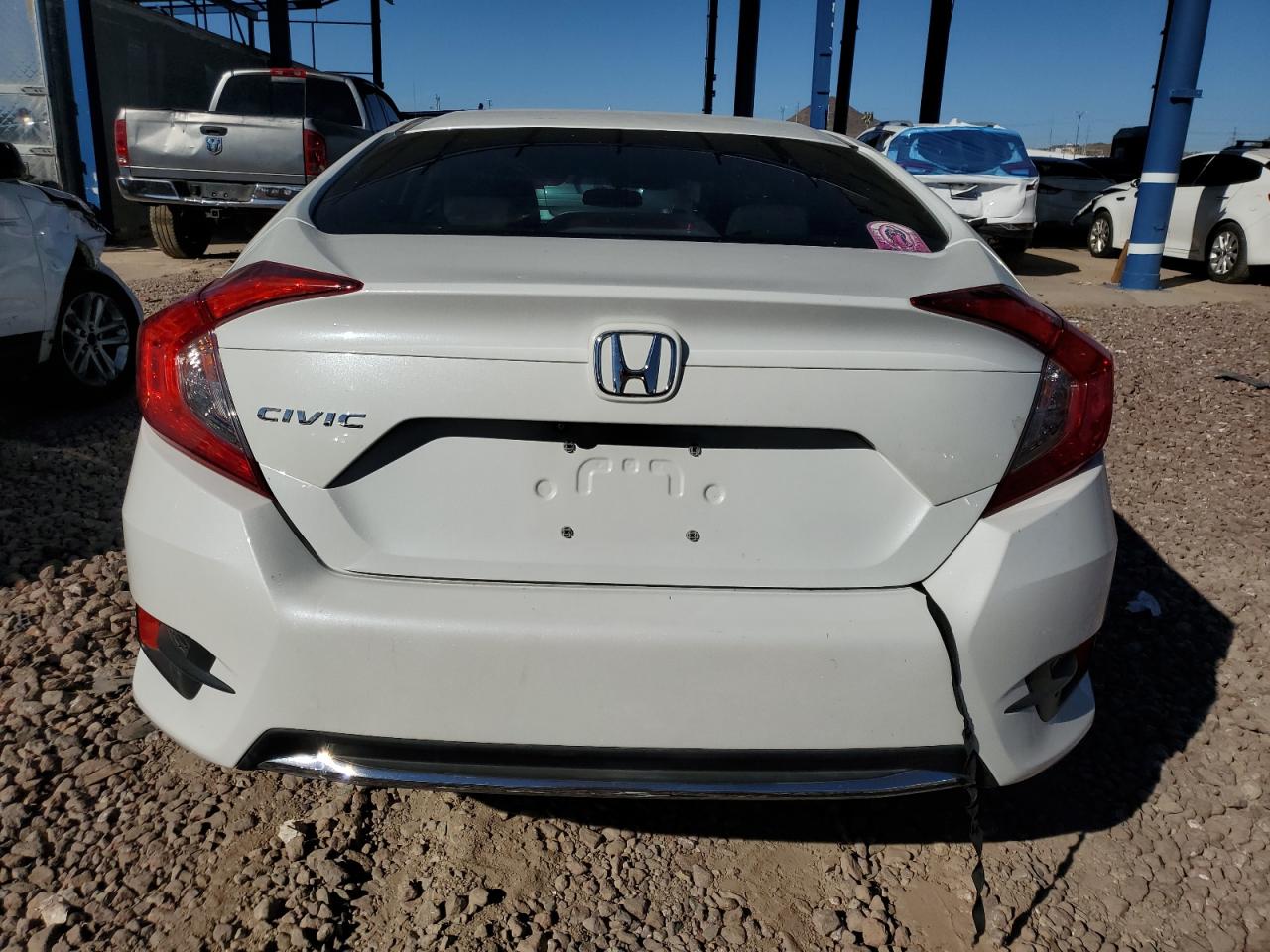 2020 Honda Civic Lx VIN: 19XFC2F67LE009539 Lot: 76921794