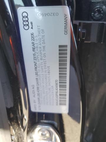 WAUCUGFF8LA049870 Audi A3 PREMIUM 12