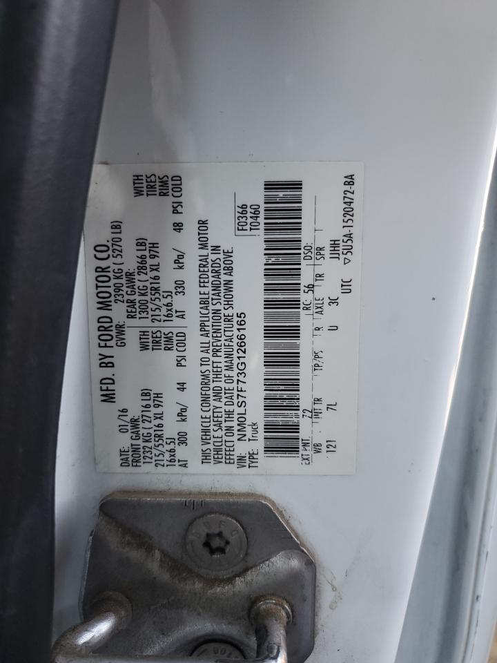 2016 Ford Transit Connect Xlt VIN: NM0LS7F73G1266165 Lot: 74247734