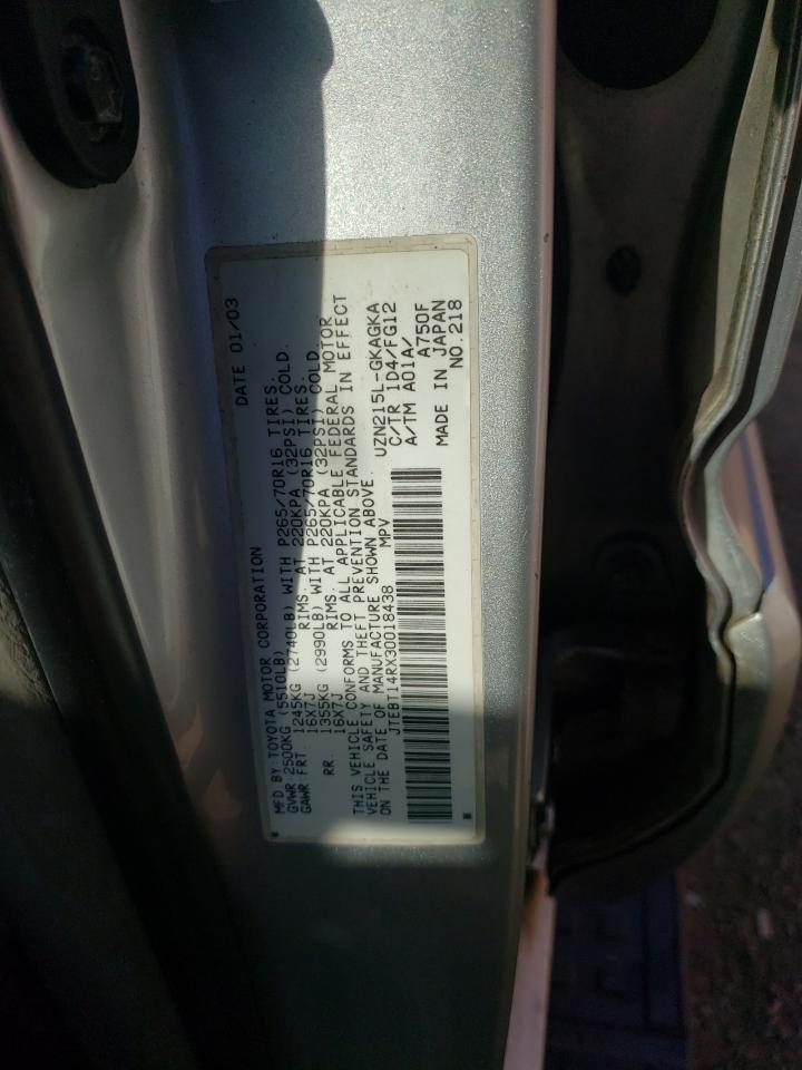 JTEBT14RX30018438 2003 Toyota 4Runner Sr5