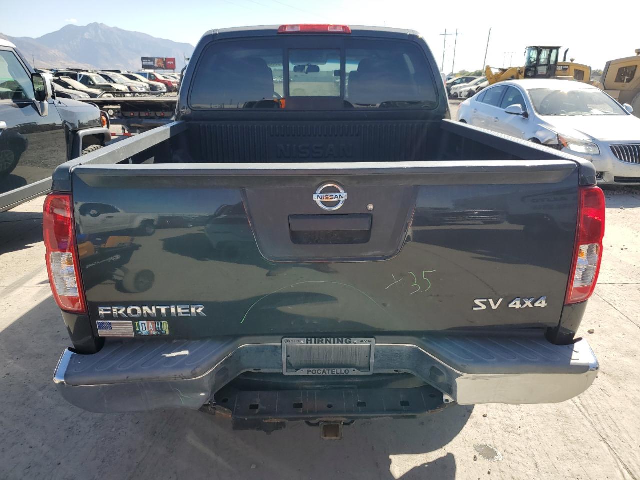 2014 Nissan Frontier S VIN: 1N6AD0EV9EN744927 Lot: 75553674