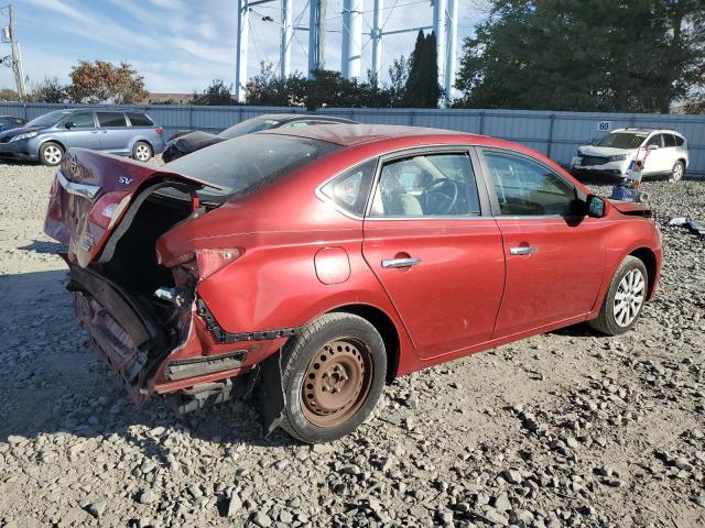  NISSAN SENTRA 2014 Червоний