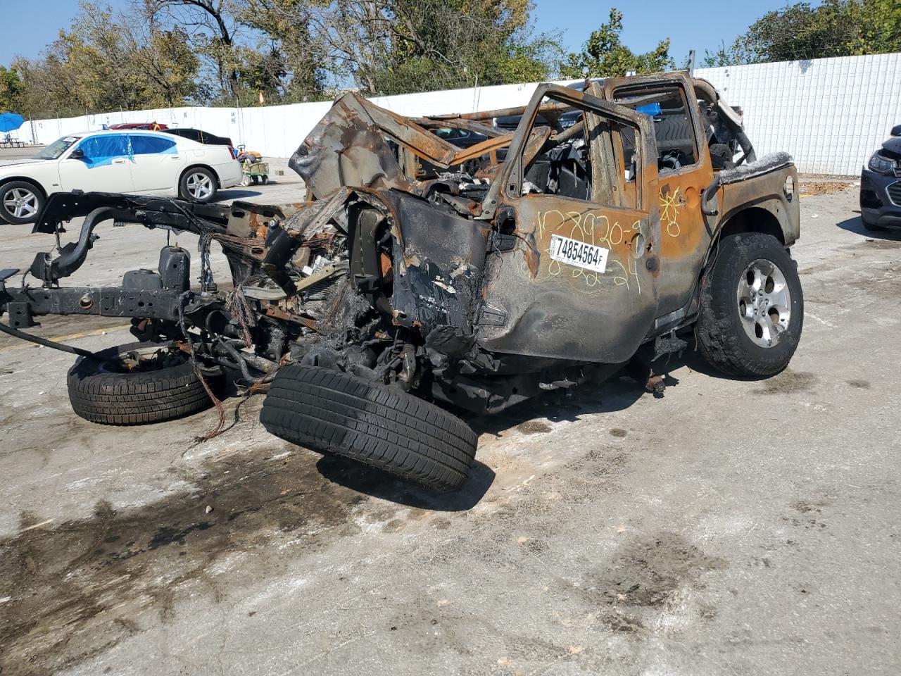 2015 Jeep Wrangler Unlimited Sahara de vânzare în Bridgeton, MO - Burn