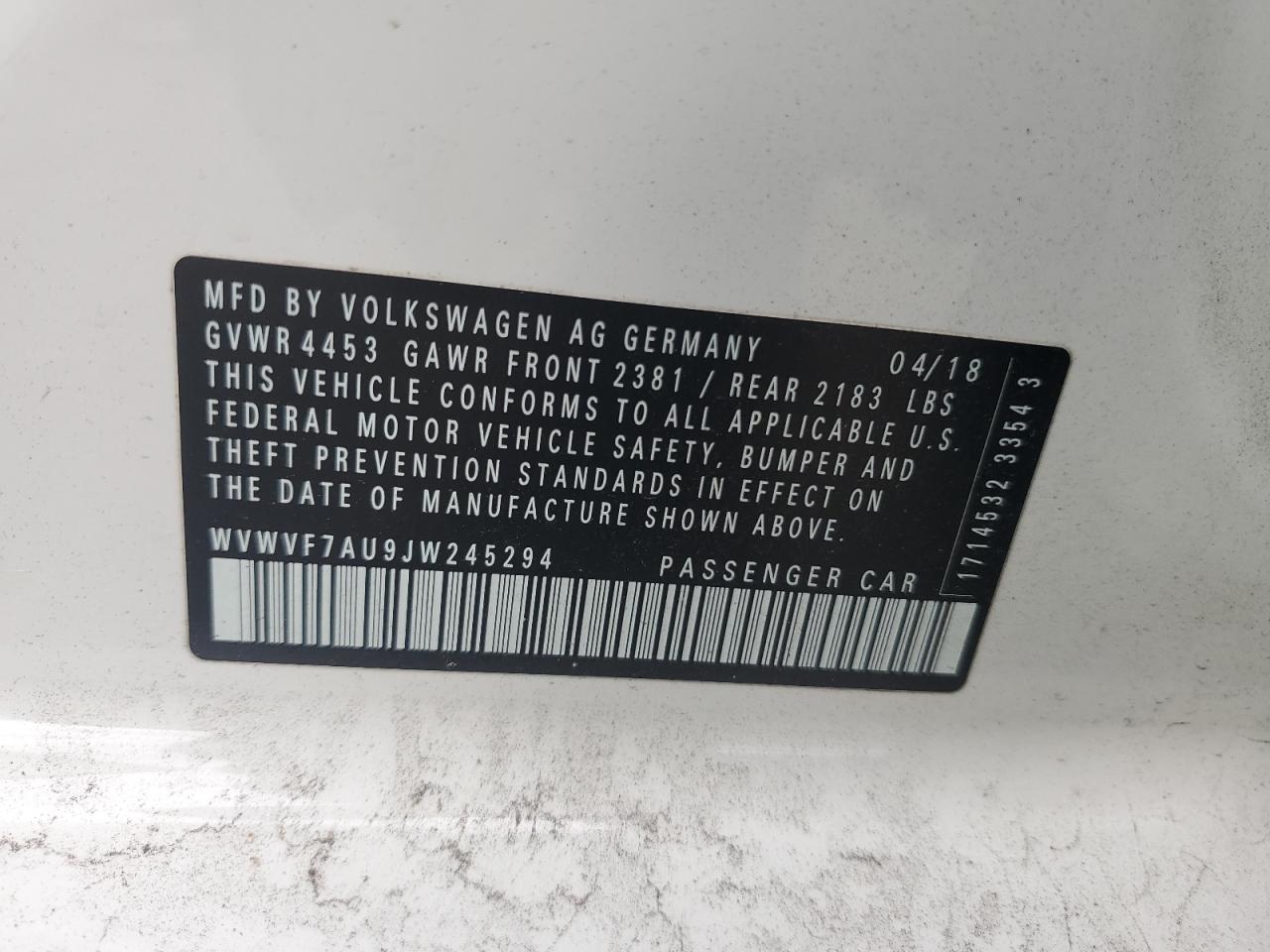 2018 Volkswagen Golf - Image 13