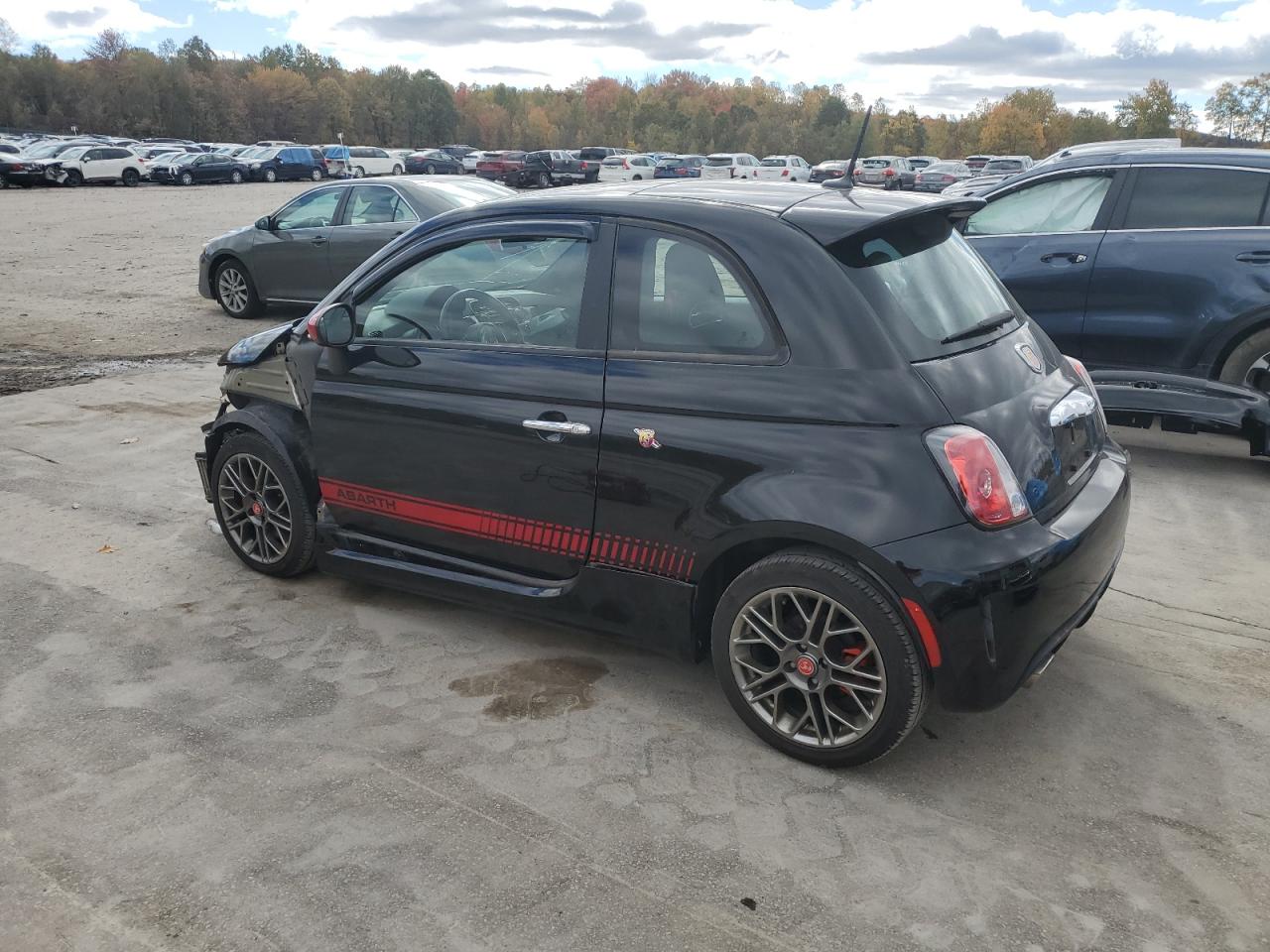 2015 Fiat 500 Abarth VIN: 3C3CFFFH6FT598140 Lot: 76050344