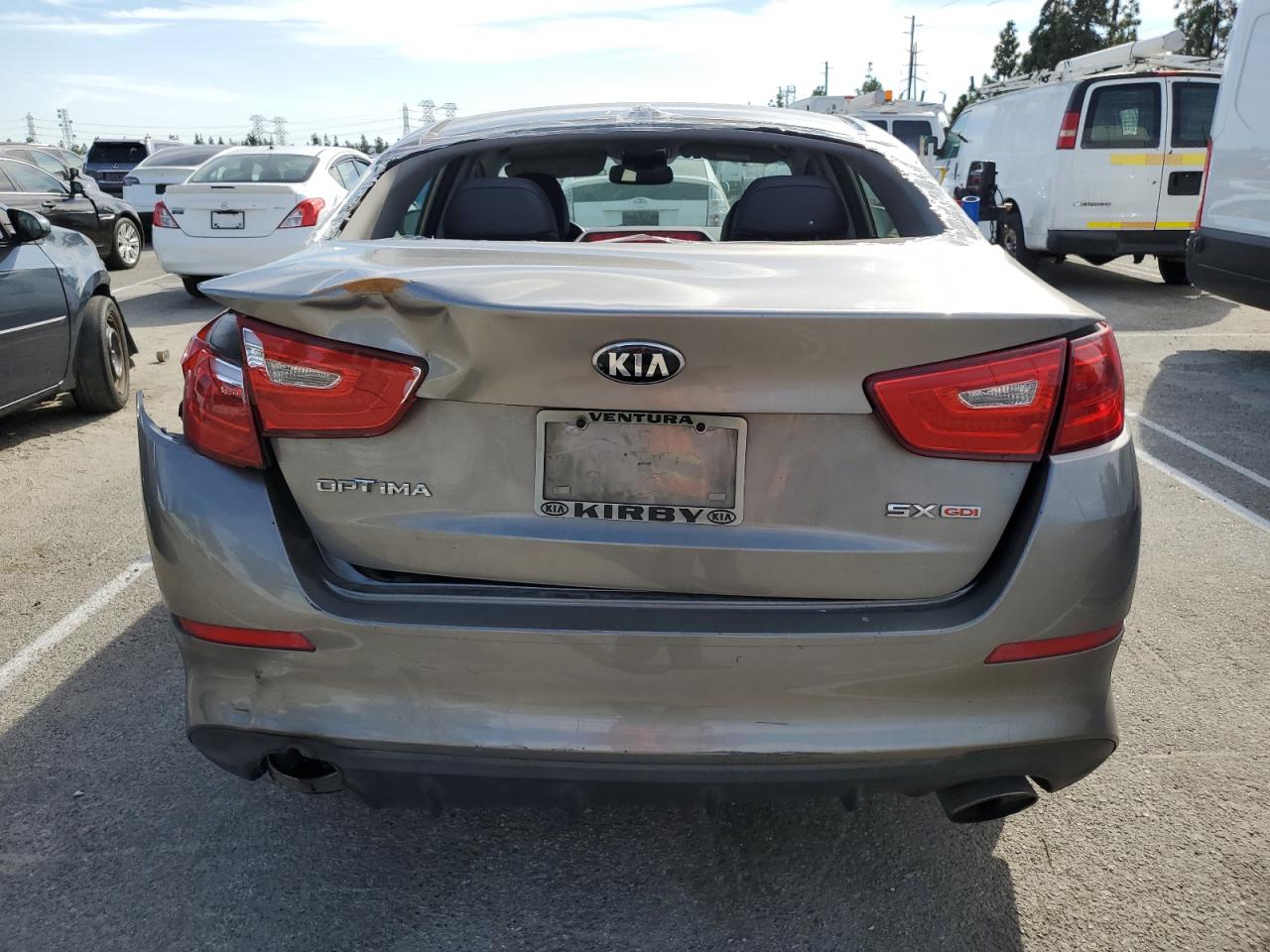 2014 Kia Optima Sx VIN: 5XXGR4A71EG306492 Lot: 76703624