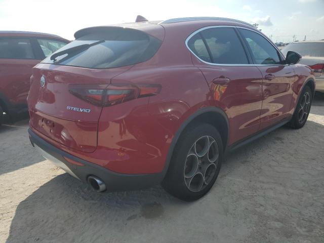  ALFA ROMEO STELVIO 2018 Красный