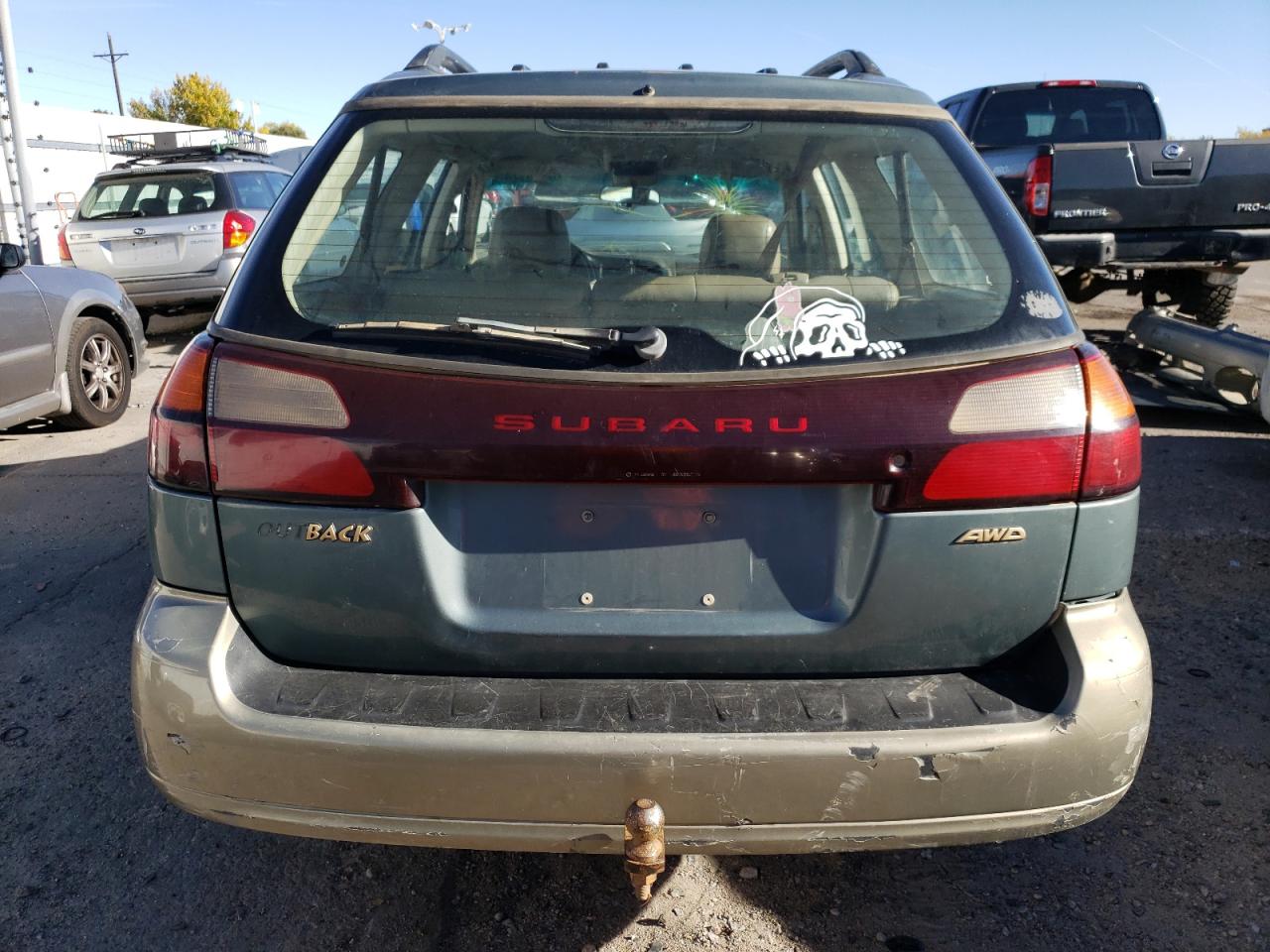 2002 Subaru Legacy Outback VIN: 4S3BH665427617001 Lot: 76056174