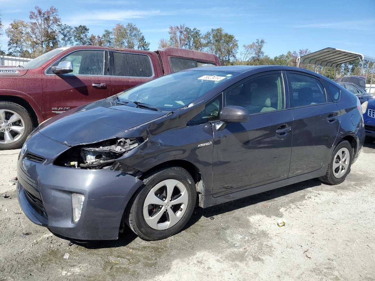 VIN JTDKN3DU7D5593471 2013 TOYOTA PRIUS no.1