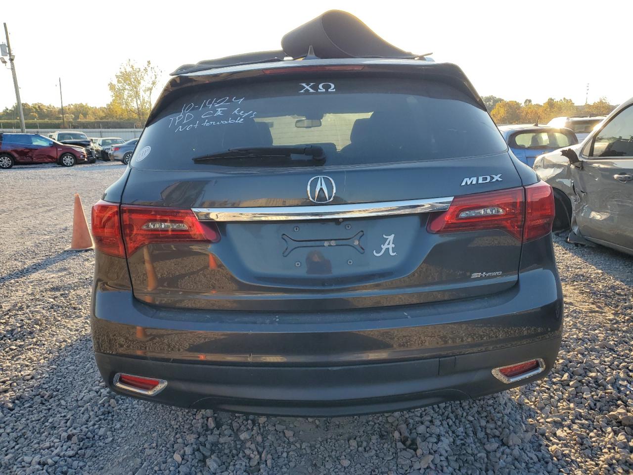 2014 Acura Mdx Technology VIN: 5FRYD4H4XEB014856 Lot: 77611464