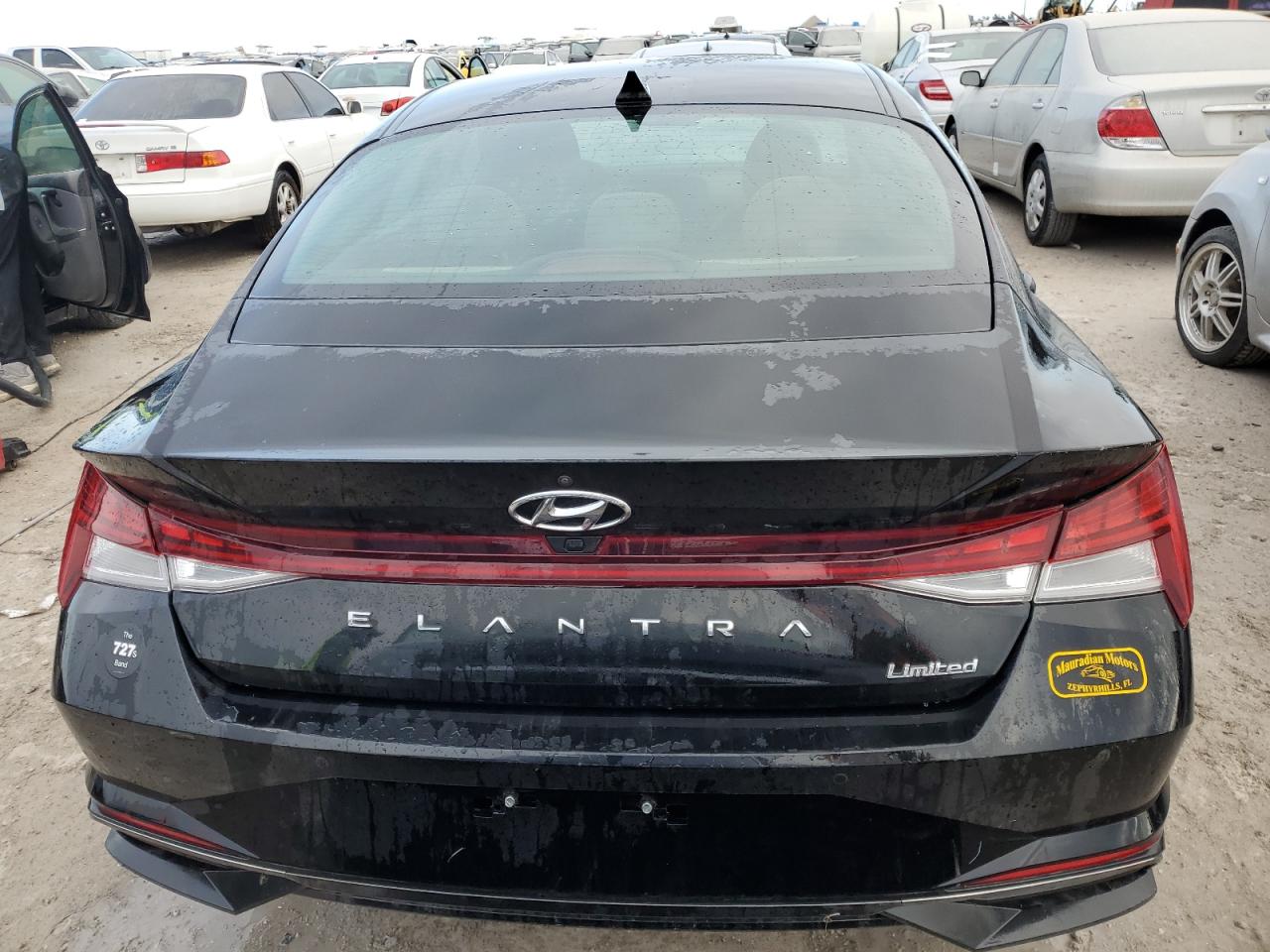 2021 Hyundai Elantra Limited VIN: KMHLP4AG1MU072234 Lot: 76122974