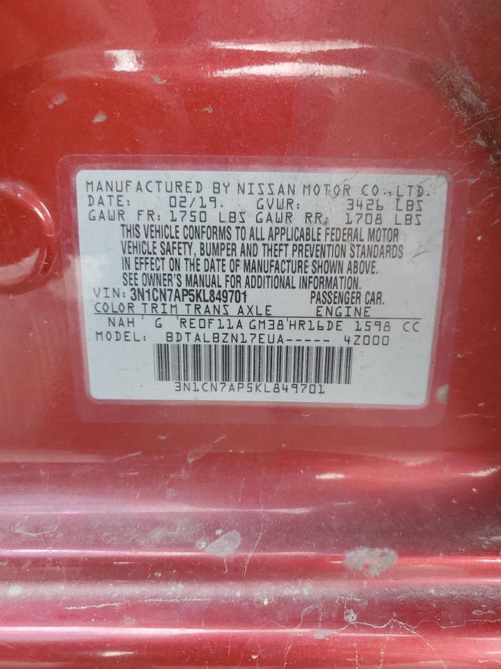 2019 Nissan Versa - Image 15